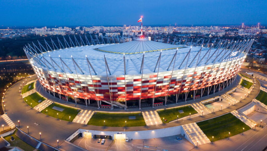 Miejsce rozgrywania finału - PGE Narodowy/fot. PAP/Leszek Szymański