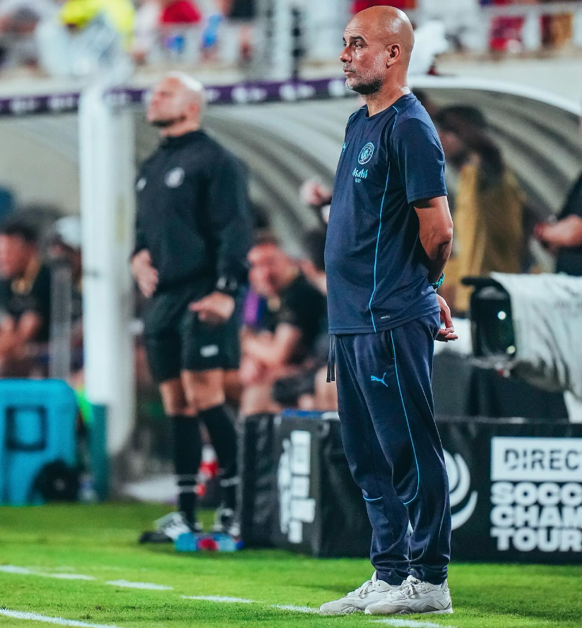 Trener Pep Guardiola/fot. mancity/instagram