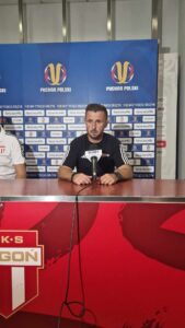 Szkoleniowiec Lechii Gdańsk na konferencji prasowej po meczu