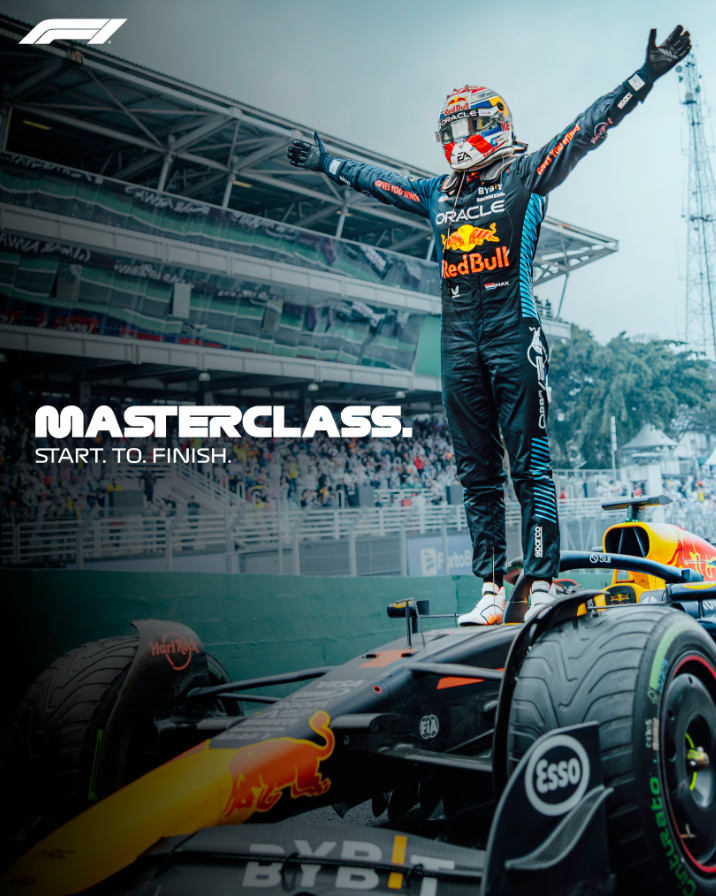 Popis Verstappena/fot. F1/X