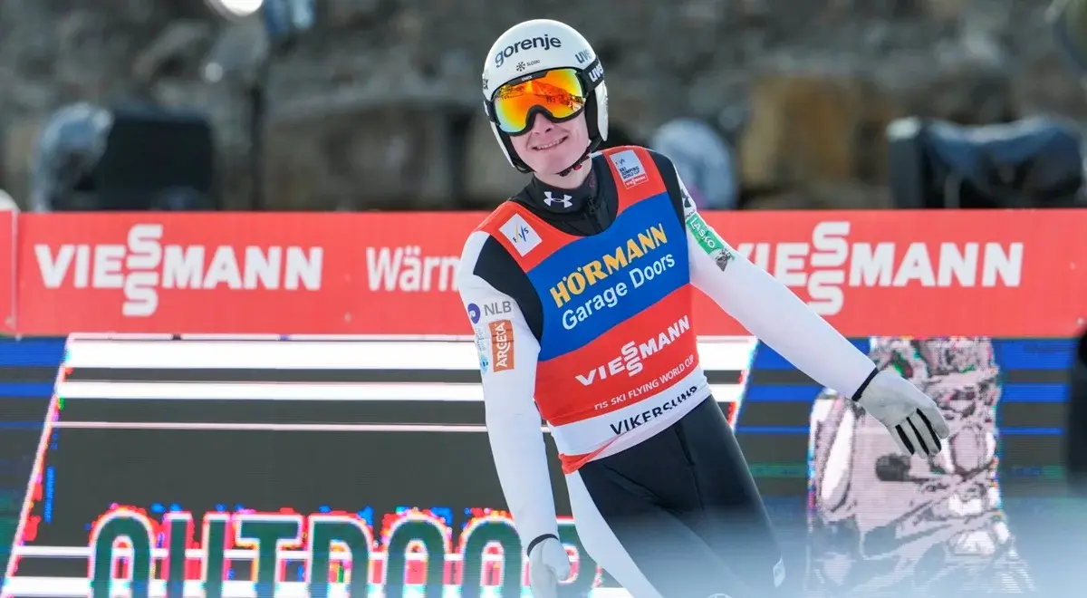 Domen Prevc i Andreas Wellinger stoczyli bój o wygraną w cyklu Raw Air